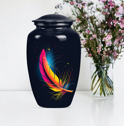 Classic, 10-inch feather urn 