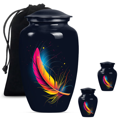 Classic, 10-inch feather urn 
