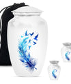 feather urn