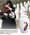 Purple Meadow feather urn