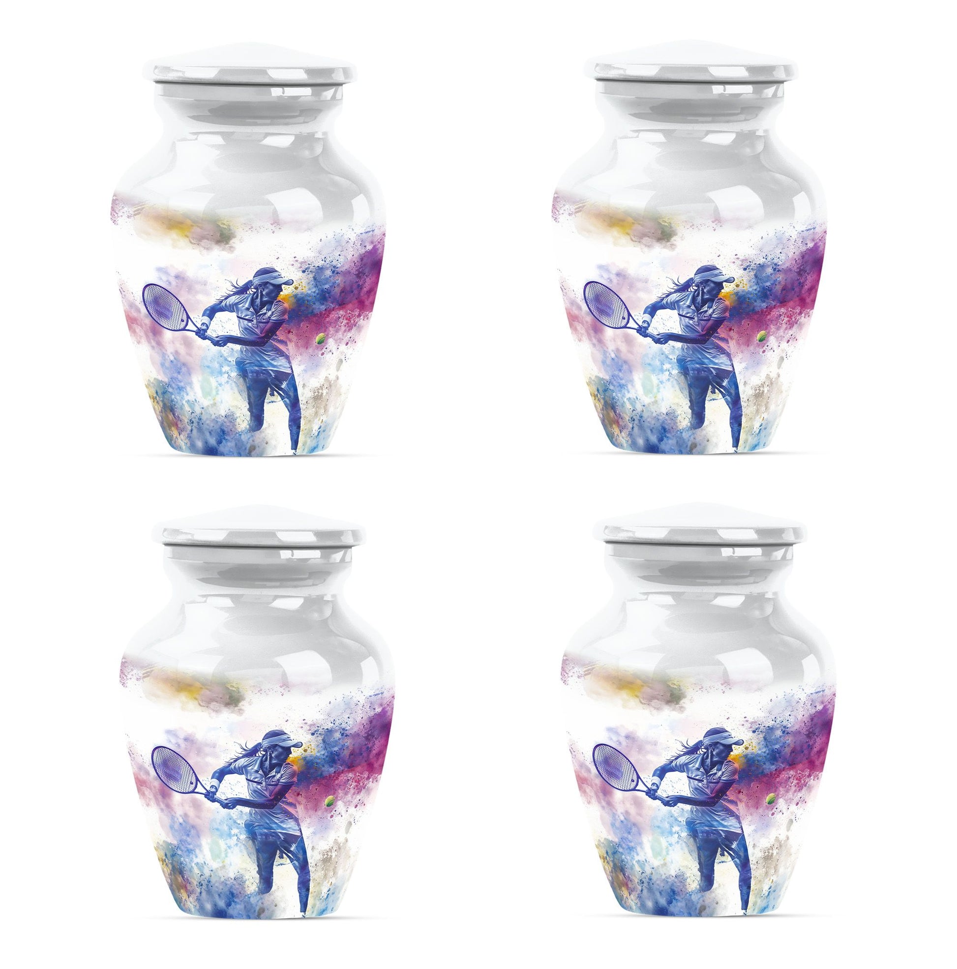 Tennis Tribute Urns For Funeral Ashes - Adult Cremation Urn