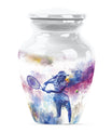 Urn in Purple Meadow theme, 