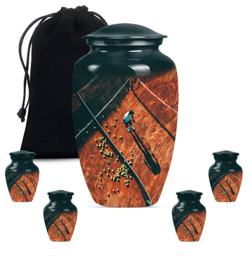 Large Urn with 4 Small Urn