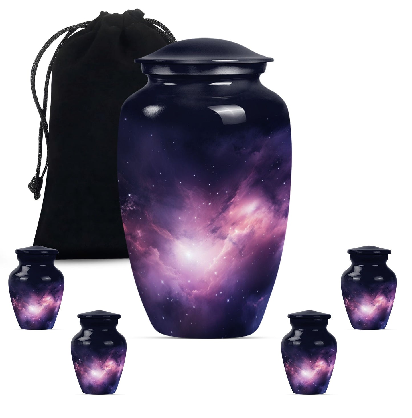  Purple Meadow theme, customizable for cremation dad ashes