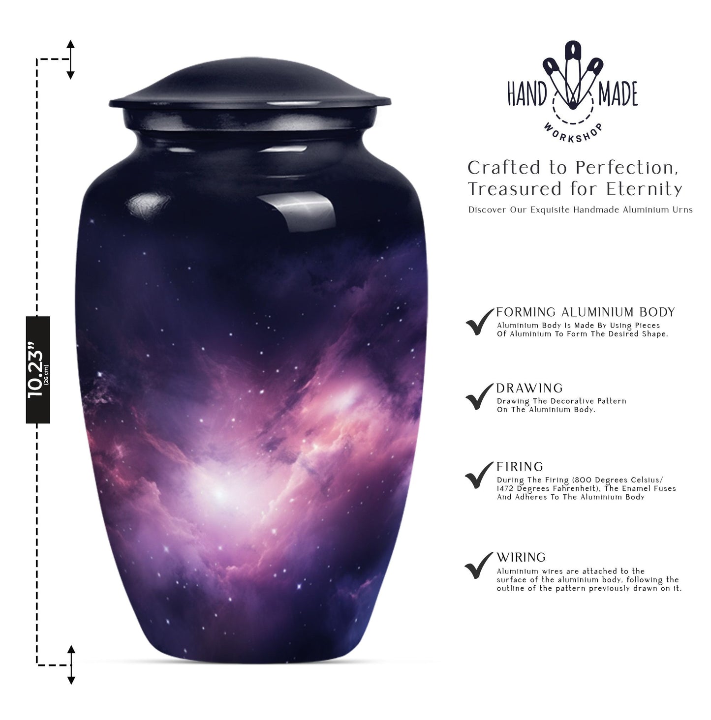  Purple Meadow theme, customizable for cremation dad ashes