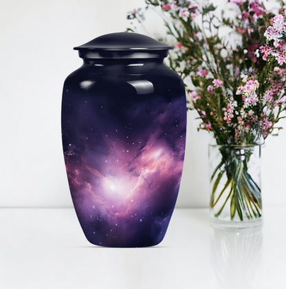  Purple Meadow theme, customizable for cremation dad ashes