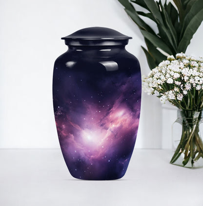  Purple Meadow theme, customizable for cremation dad ashes