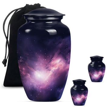 Large Urn with 2 Mini Urn