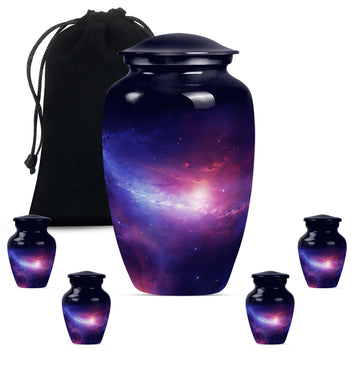 Large Urn with 4 Small Urn