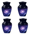 Urn for human ashes, Purple Meadow theme, 