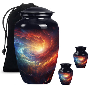 Large Urn with 2 Mini Urn