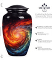 Galaxy Urn for Memorial Buria