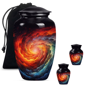 Large Urn with 2 Mini Urn