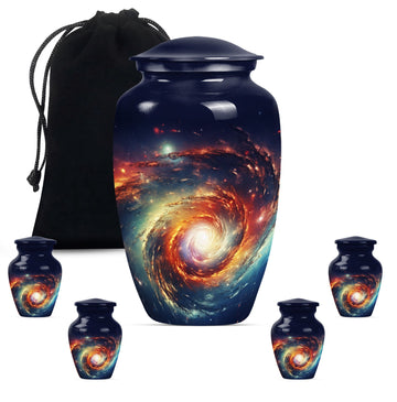 Large Urn with 4 Small Urn