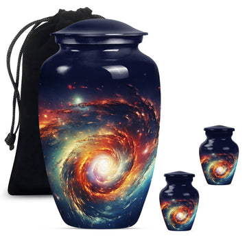 Large Urn with 2 Mini Urn