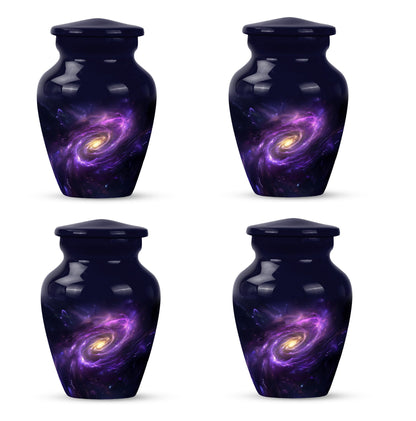 Personalized Galaxy Cremation Urn for Women - 10-inch, 200 cu in - Yatskia