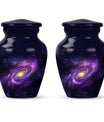 Galaxy Small Urns For Women Human Ashes Funeral, Ashes Urn