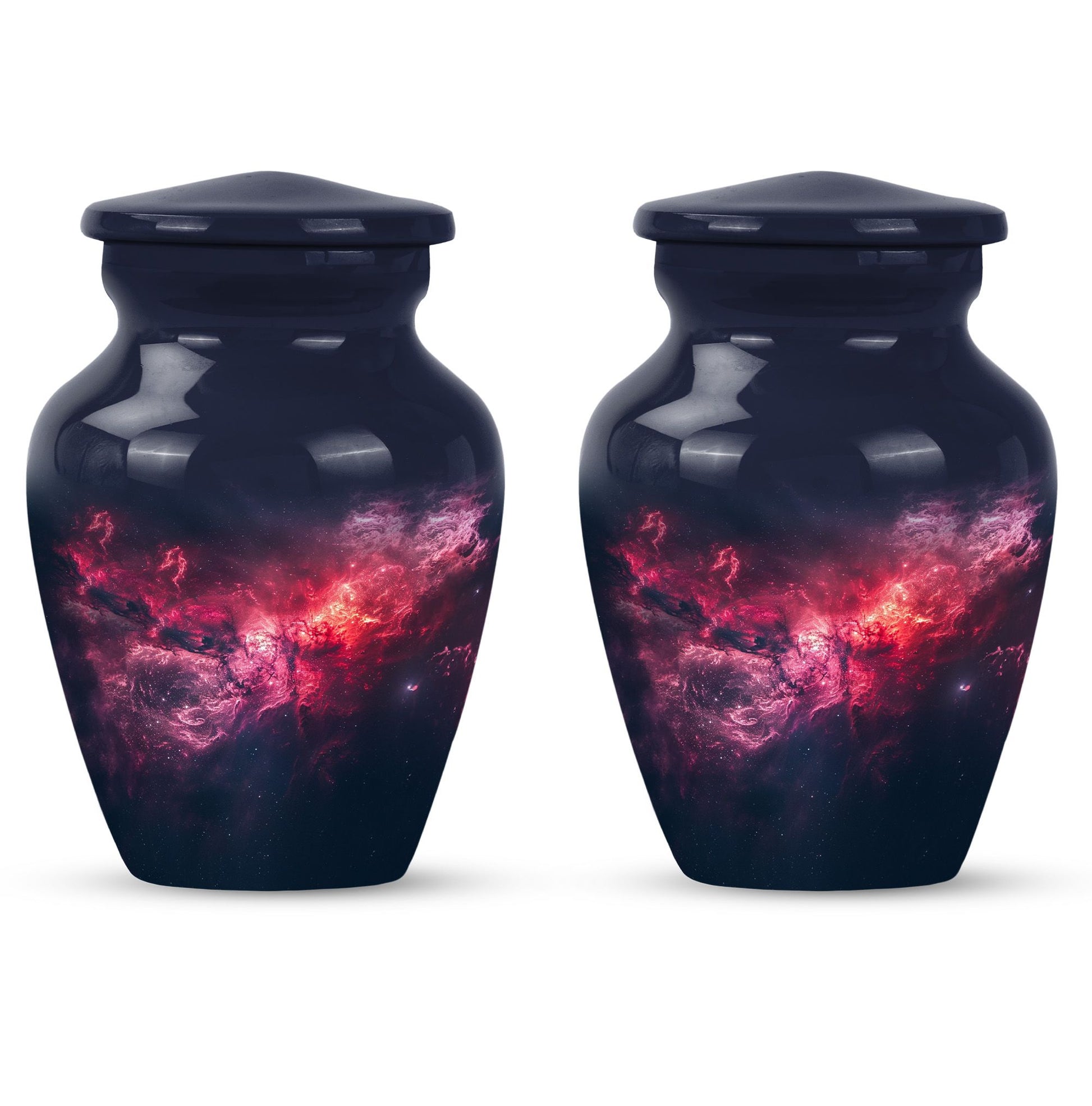 Galaxy Adult Size Cremation Urns - Funeral Decorative Urns