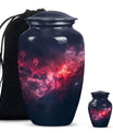 Galaxy Adult Size Cremation Urns - Funeral Decorative Urns