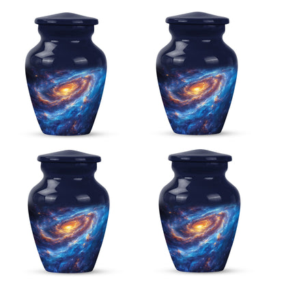 Personalized Galaxy Cremation Urn for Men & Women - 10-inch, 200 cu in - Yatskia