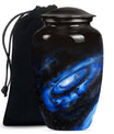 Galaxy Large Decorative Urn For Human Ashes - Funeral Urns For Men & Women