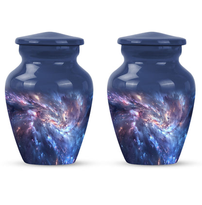 Glaaxy Urn in Purple Meadow theme, constructed 