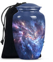 Stylized Artistic Decorative Galaxy Urn - Large Human Ashes Urn