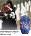  Glaaxy Urn in Purple Meadow theme, constructed 