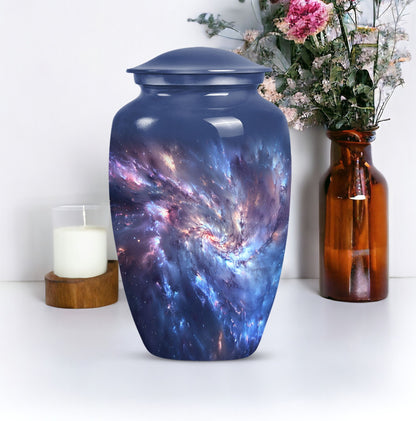  Glaaxy Urn in Purple Meadow theme, constructed 