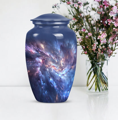  Glaaxy Urn in Purple Meadow theme, constructed 