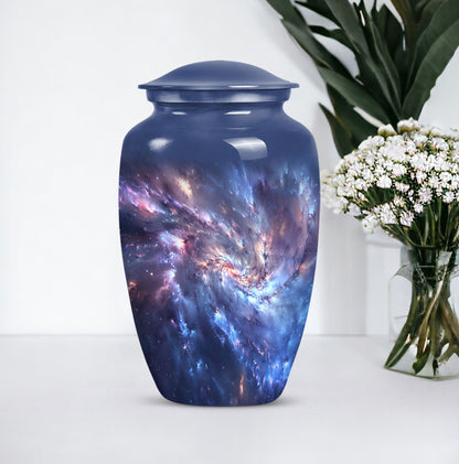  Glaaxy Urn in Purple Meadow theme, constructed 