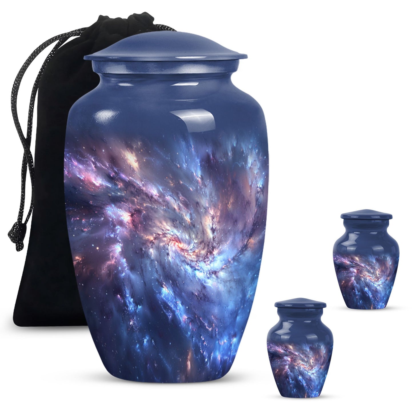  Glaaxy Urn in Purple Meadow theme, constructed 