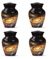 Beautiful Galaxy Decorative Funeral Urn - Burial Urns For Adult Human Ashes