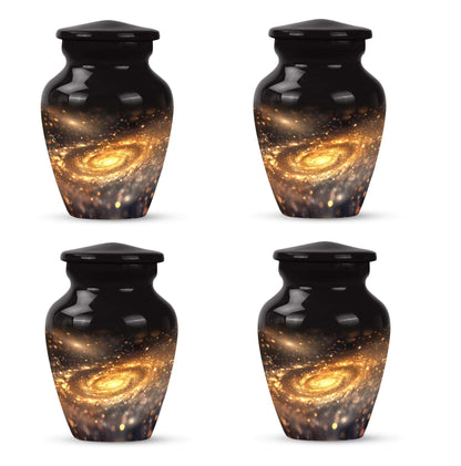 Beautiful Galaxy Decorative Funeral Urn - Burial Urns For Adult Human Ashes
