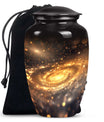 Beautiful Galaxy Decorative Funeral Urn - Burial Urns For Adult Human Ashes