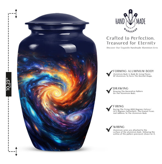 galaxy urn adult human ashes
