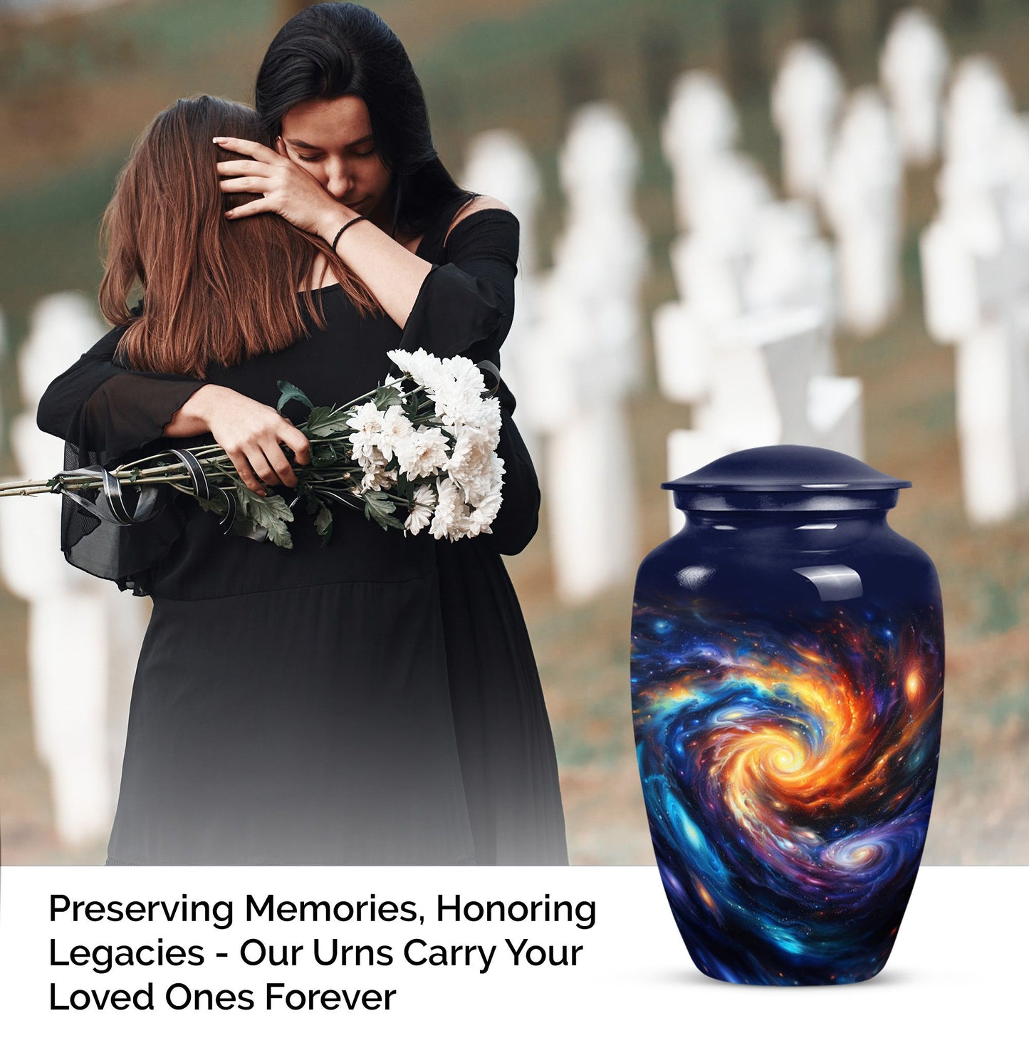 galaxy urn adult human ashes