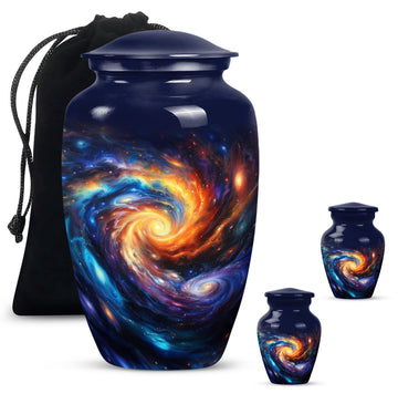 Large Urn With 2 Keepsake Urn