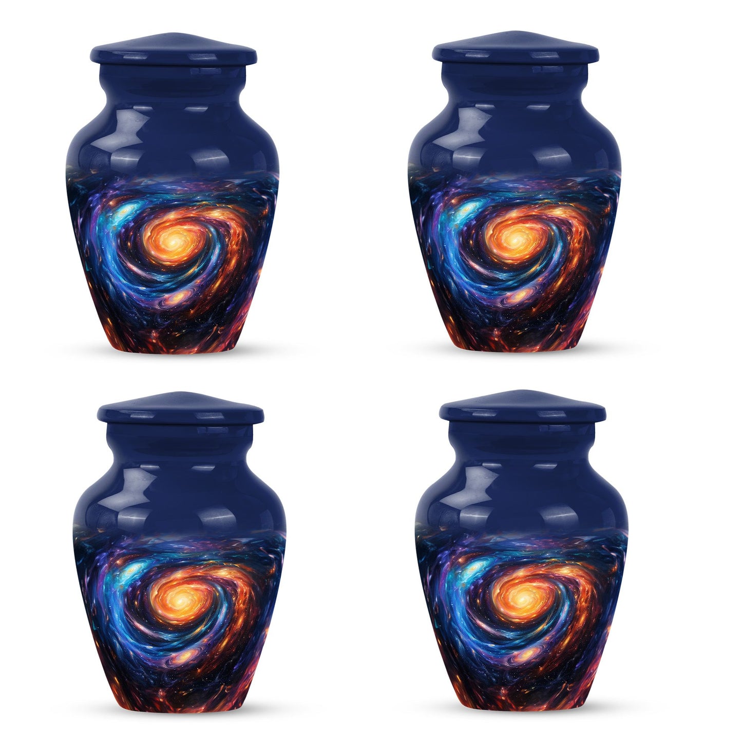 Galaxy Theme 3 Inch Keepsake Pack of 4