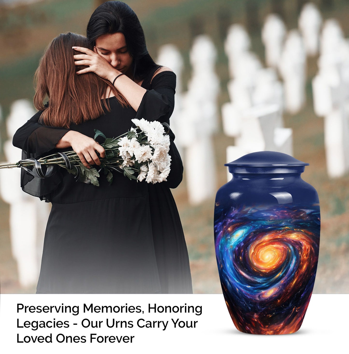 Galaxy Burial Urn for cremation ashes
