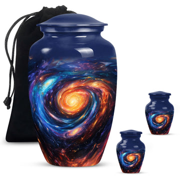 Large Urn with 2 Mini Urn