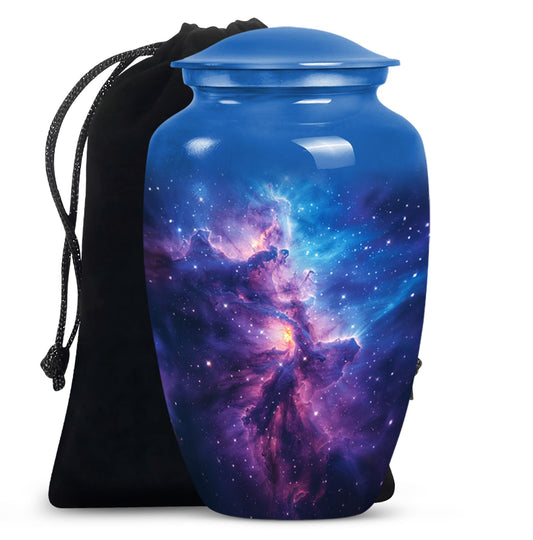 Galaxy Theme Large Urn 10 Inch