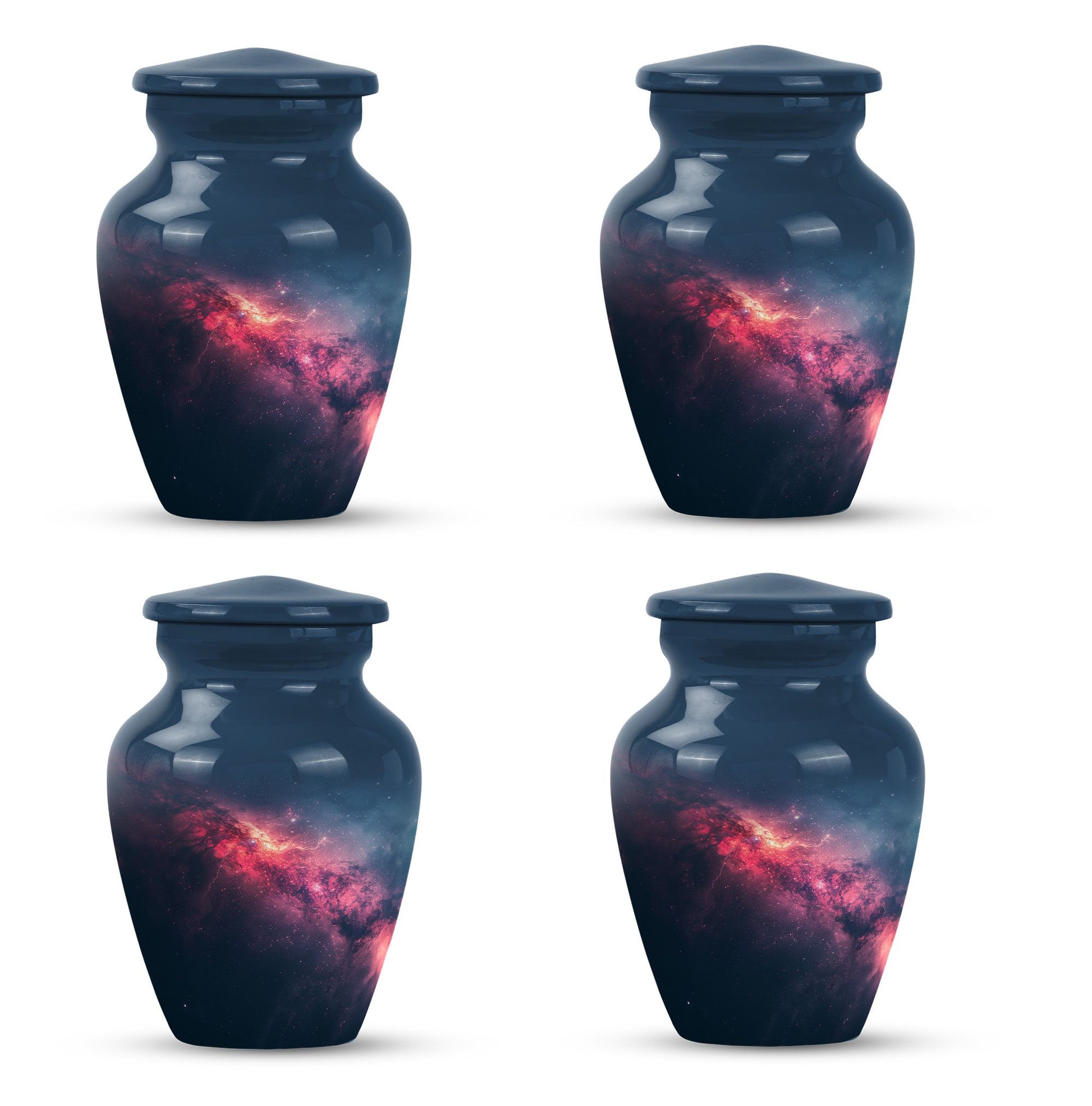 Galaxy Theme 3 Inch Keepsake Pack of 4