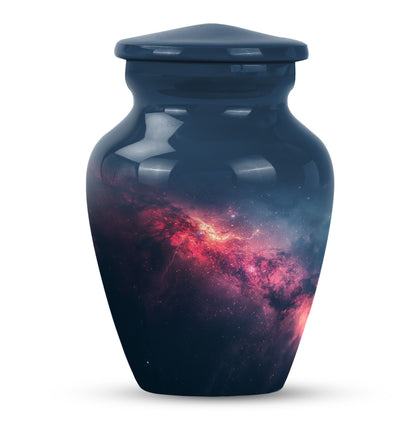  Glaaxy Urn in Purple Meadow 