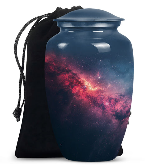 Galaxy Theme Large Urn 10 Inch
