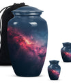 Galaxy Theme Large Urn With 2 Keepsake Urn