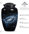 Galaxy burial urn