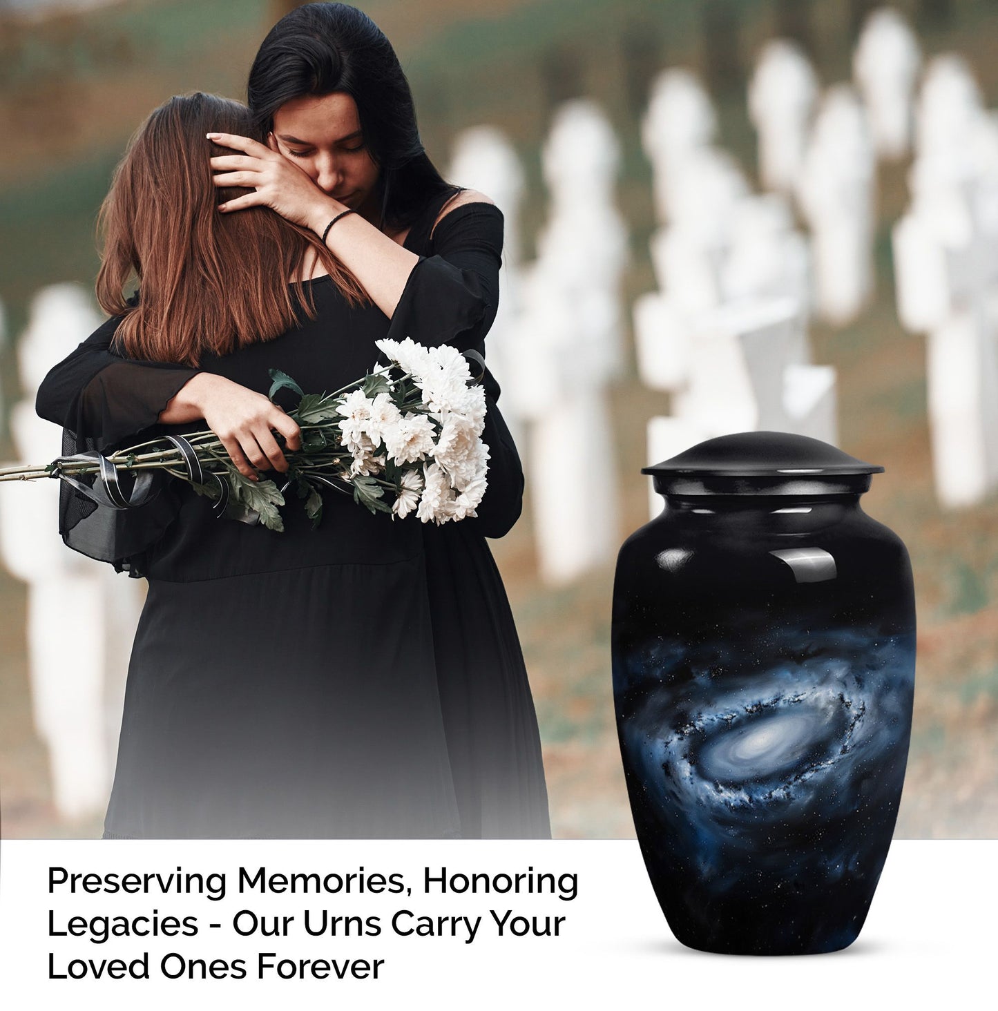 Galaxy burial urn