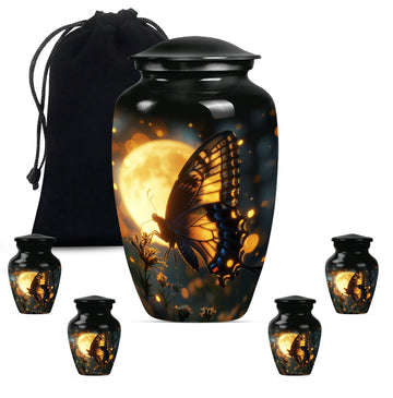 Large Urn with 4 Small Urn