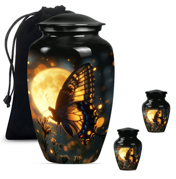 Large Urn with 2 Mini Urn